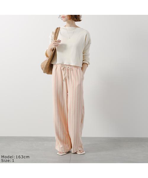 ボングスタ BONGUSTA BONGUSTA イージーパンツ NARAM PANTS タオル地 ストライプ (tropical-crame) tropical-crame