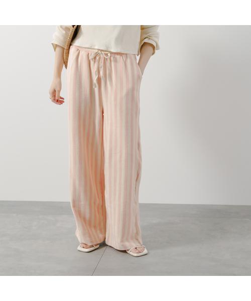 ボングスタ BONGUSTA BONGUSTA イージーパンツ NARAM PANTS タオル地 ストライプ (tropical-crame) tropical-crame