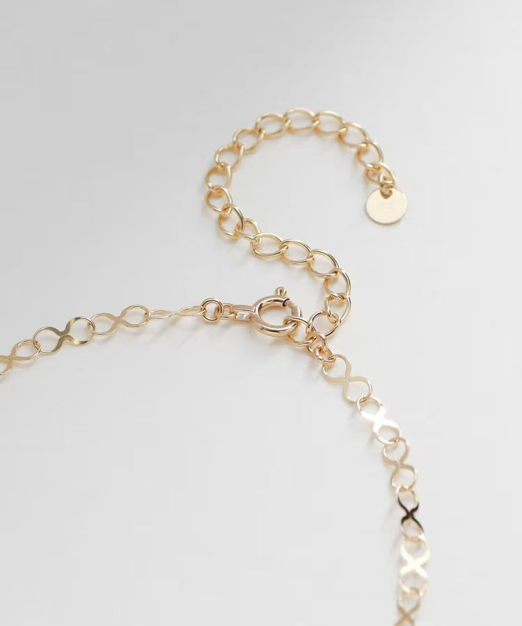 COCOSHNIK K10Xチェーン チョーカー大