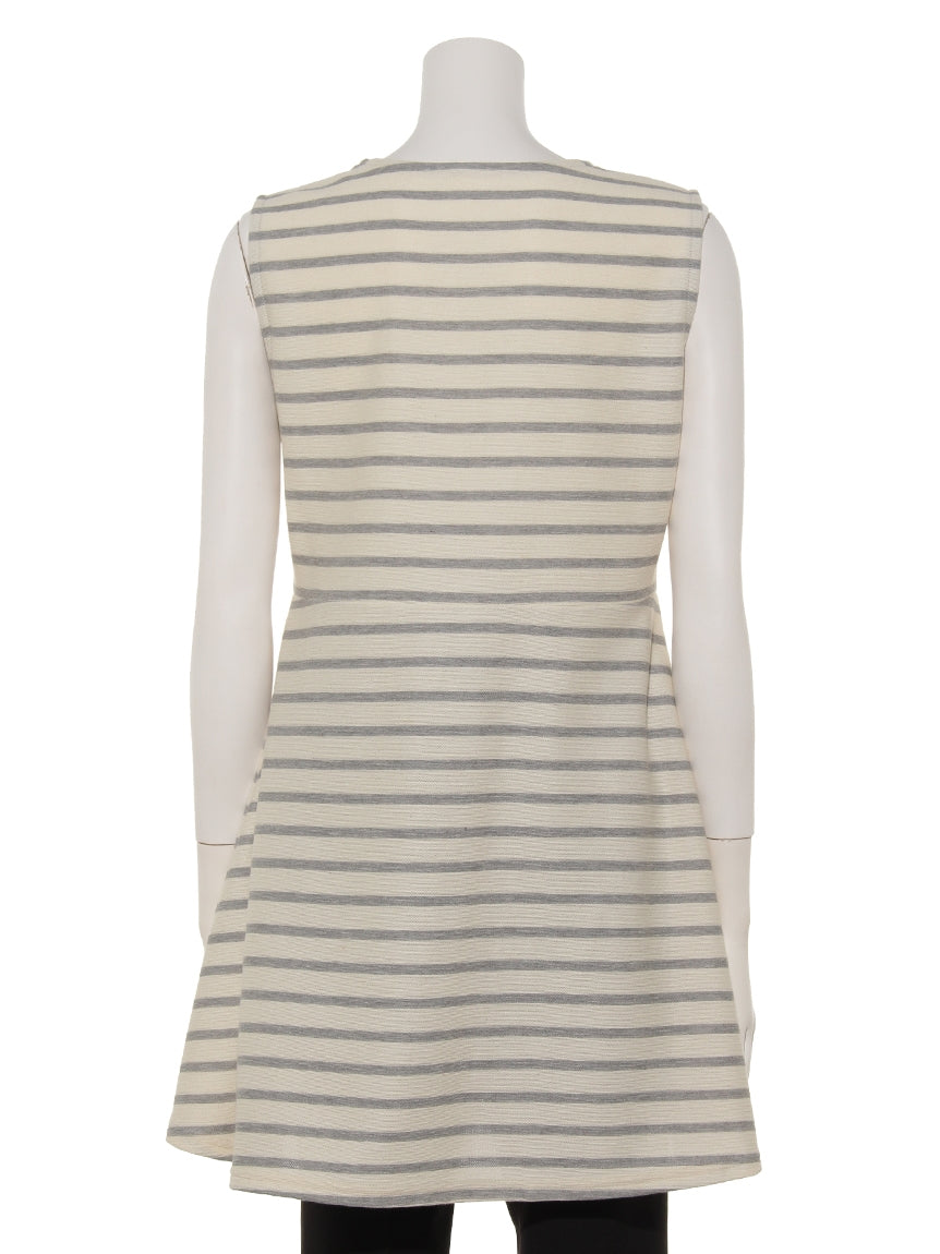 ブローディア BRODIAEA ボーダーチュニック (レッド) レッド