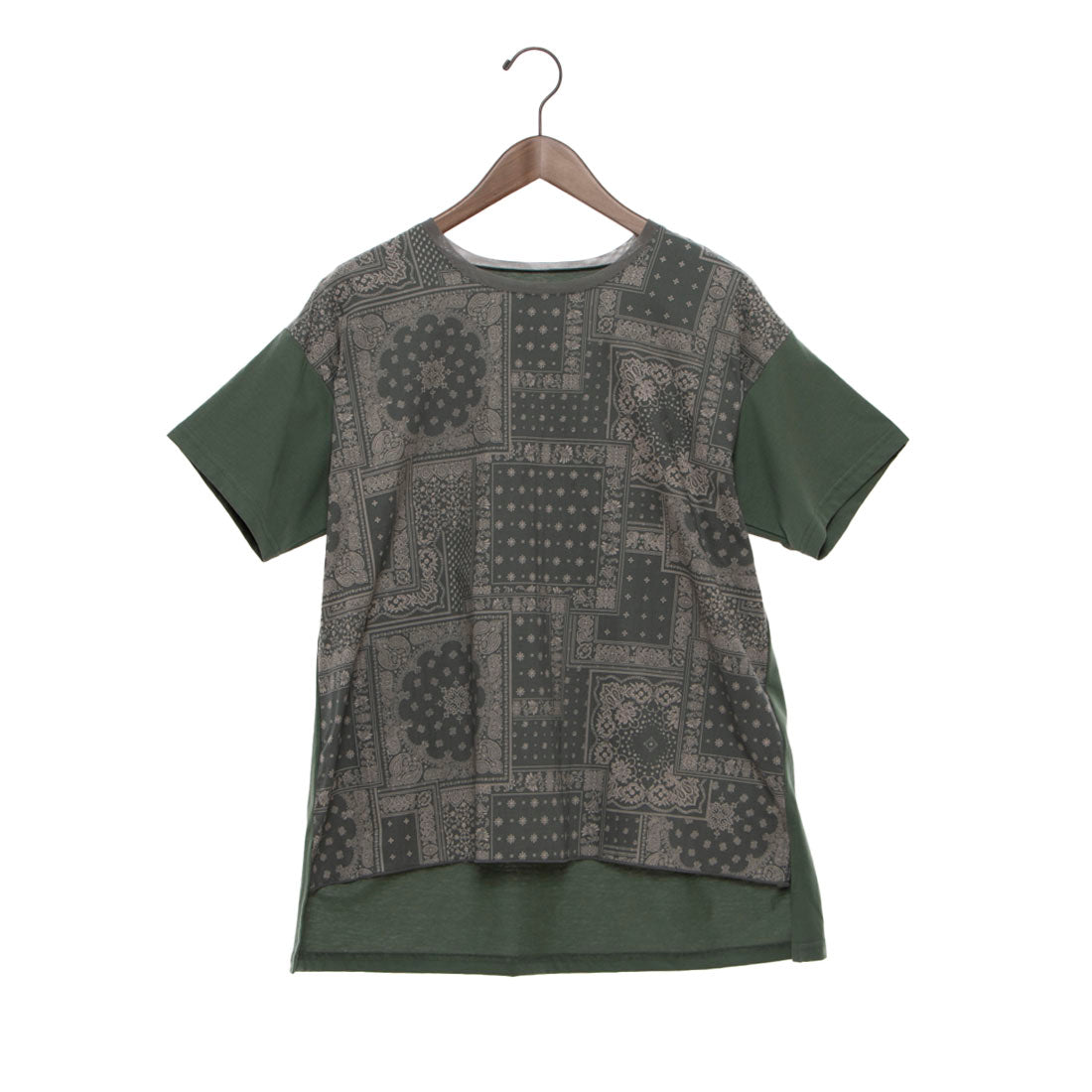 ブローディア BRODIAEA スカーフハンカチ柄半袖Tシャツ （グレー） 楽天市場】ブローディア BRODIAEA スカーフハンカチ柄半袖T