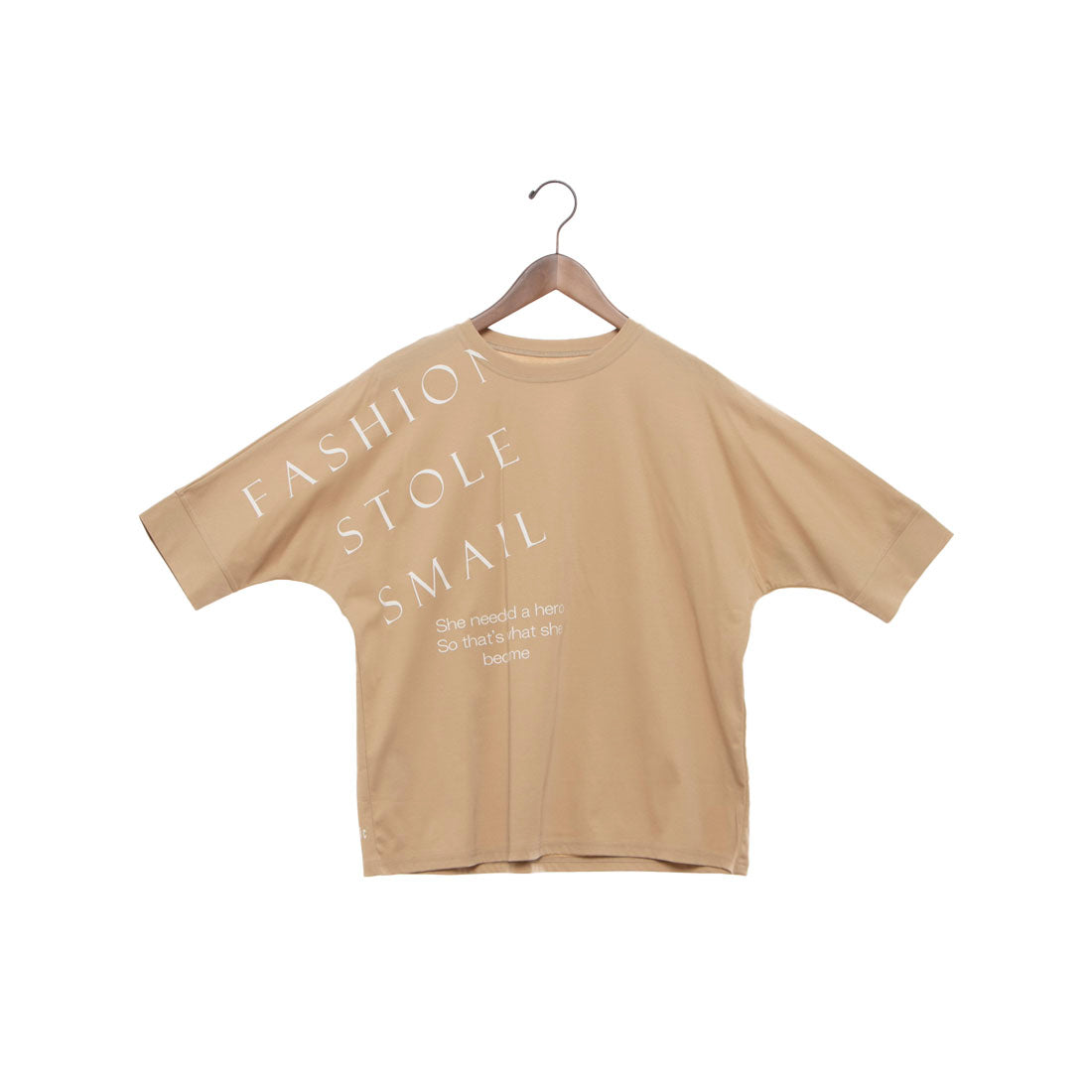 ブローディア BRODIAEA プレミアムコットン ロゴ半袖Tシャツ （ブラック） BRODIAEA パフュームプリント半袖Tシャツ（Tシャツ/カットソー