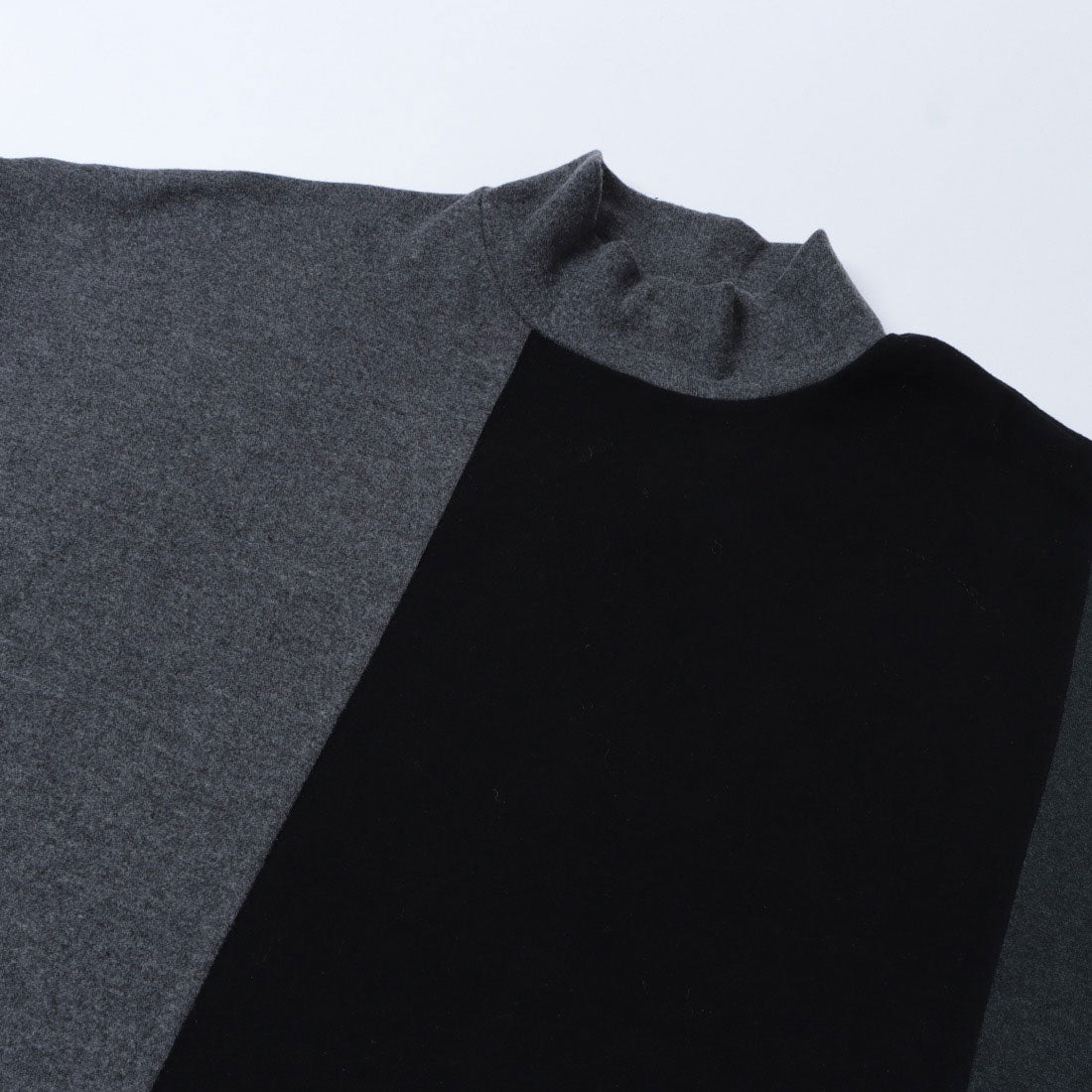 ブローディア BRODIAEA 起毛配色プルオーバー (グレー) グレー