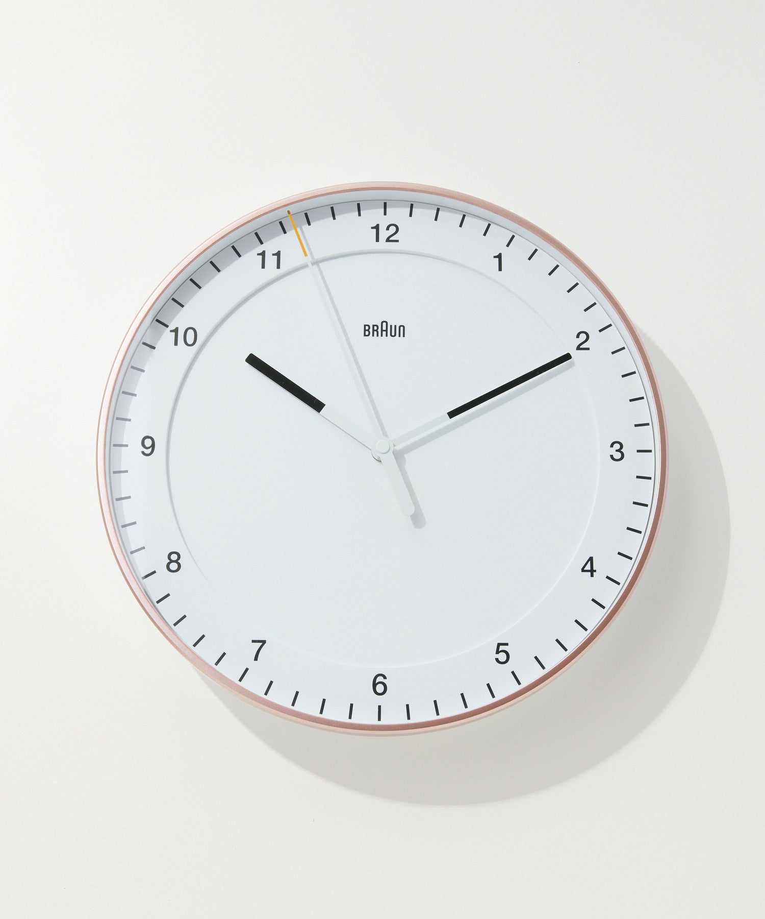 ブラウン BRAUN ブラウン BRAUN Wall Clock ウォールクロック BC17 掛け時計 直径30cm ユニセックス 時計 ブラック グレー ローズ/ホワイト ホワイト 【返品不可商品】