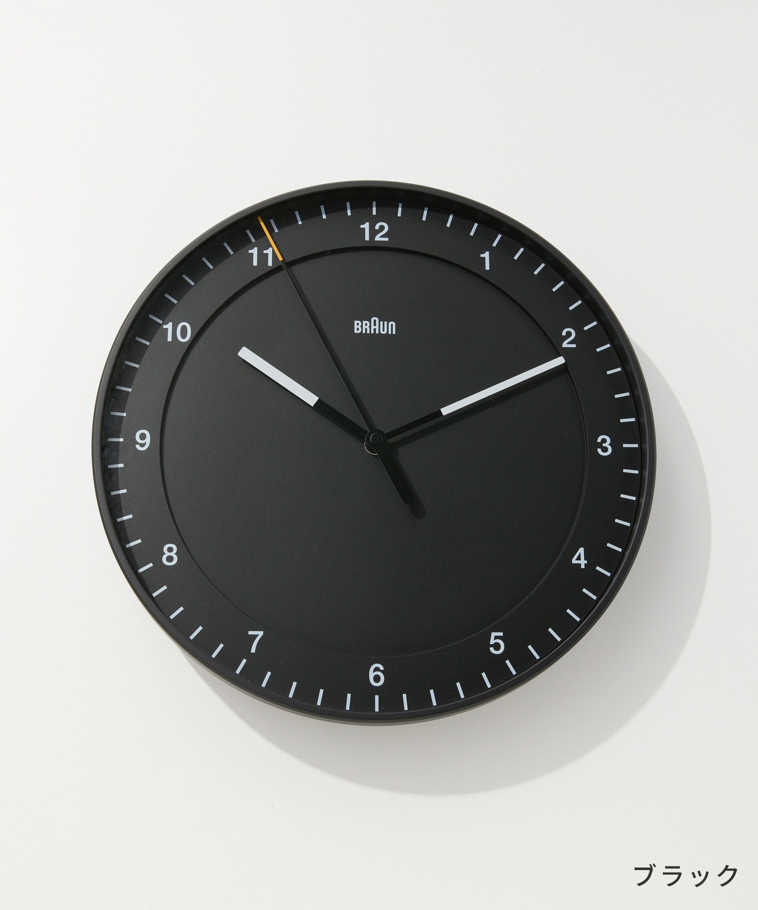 ブラウン BRAUN ブラウン BRAUN Wall Clock ウォールクロック BC17 掛け時計 直径30cm ユニセックス 時計 ブラック グレー ローズ/ホワイト ホワイト 【返品不可商品】