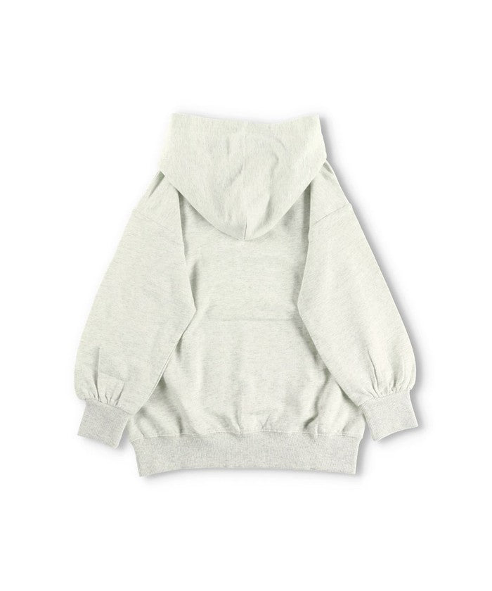 ブランシェス BRANSHES フード付きミニ丈ワンピース