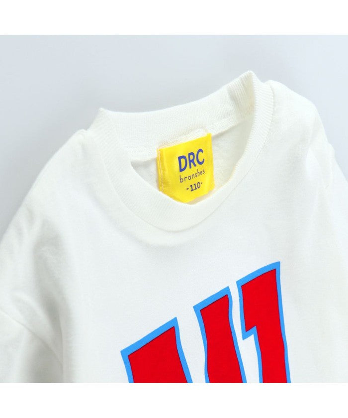 ブランシェス BRANSHES 【WEB限定/DRC】綿100%bコレグラフィック長袖Tシャツ ロンT