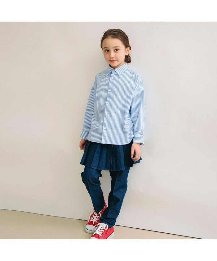 ブランシェス BRANSHES 【Ou? by EDWIN】スカート×パンツセット