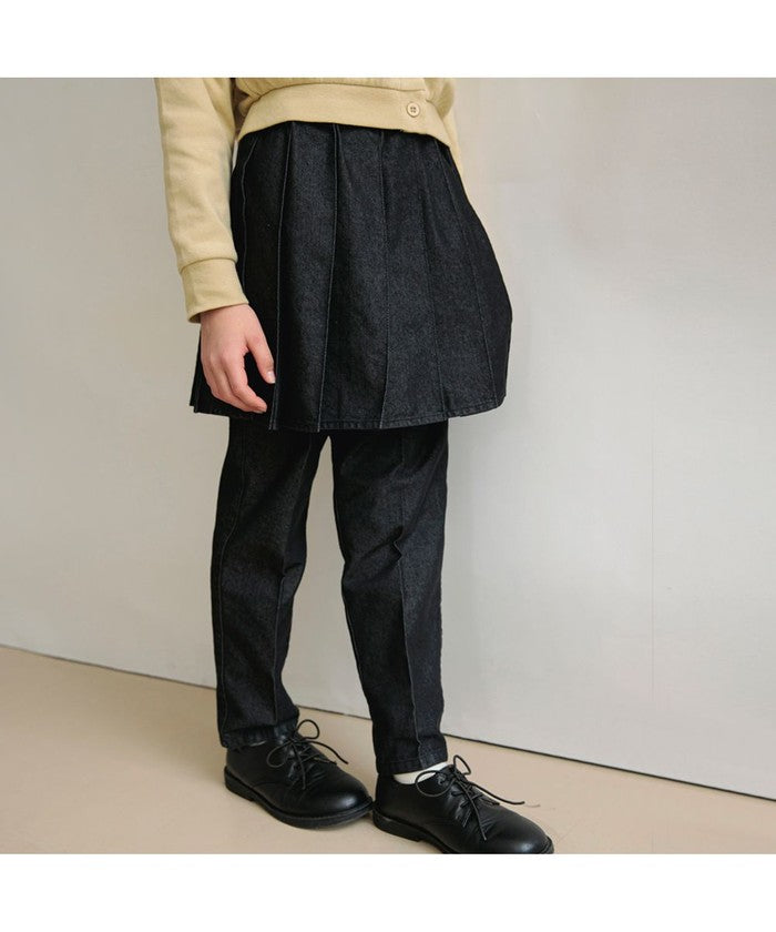 ブランシェス BRANSHES 【Ou? by EDWIN】スカート×パンツセット