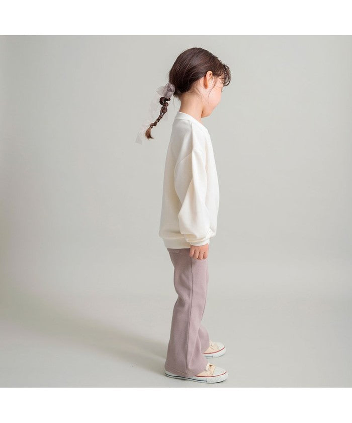 ブランシェス BRANSHES 【WEB限定/DRC/やわらか薄手裏毛】ワンポイント刺しゅうトレーナー