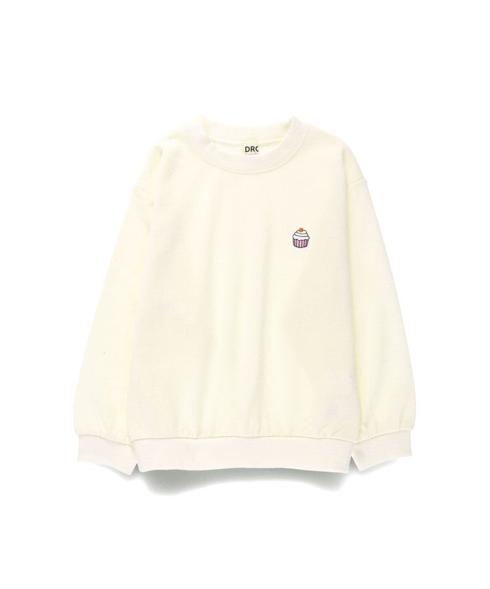 ブランシェス BRANSHES 【WEB限定/DRC/やわらか薄手裏毛】ワンポイント刺しゅうトレーナー