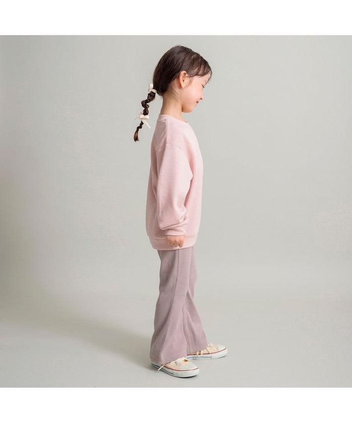 ブランシェス BRANSHES 【WEB限定/DRC/やわらか薄手裏毛】ワンポイント刺しゅうトレーナー