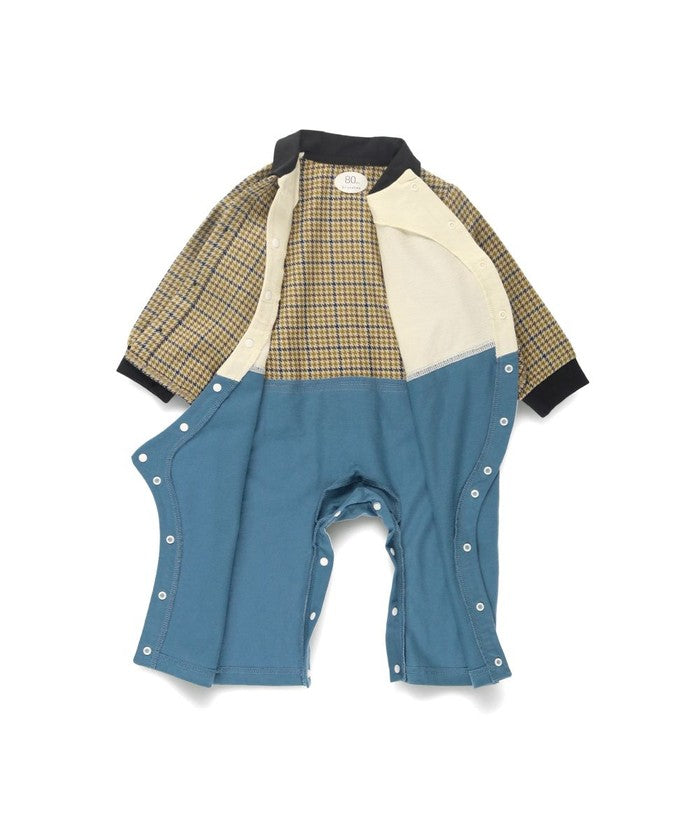 ブランシェス BRANSHES 20/ー天竺/先染めチェック柄 【お揃い】長袖CA