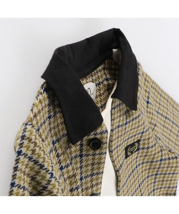 ブランシェス BRANSHES 20/ー天竺/先染めチェック柄 【お揃い】長袖CA