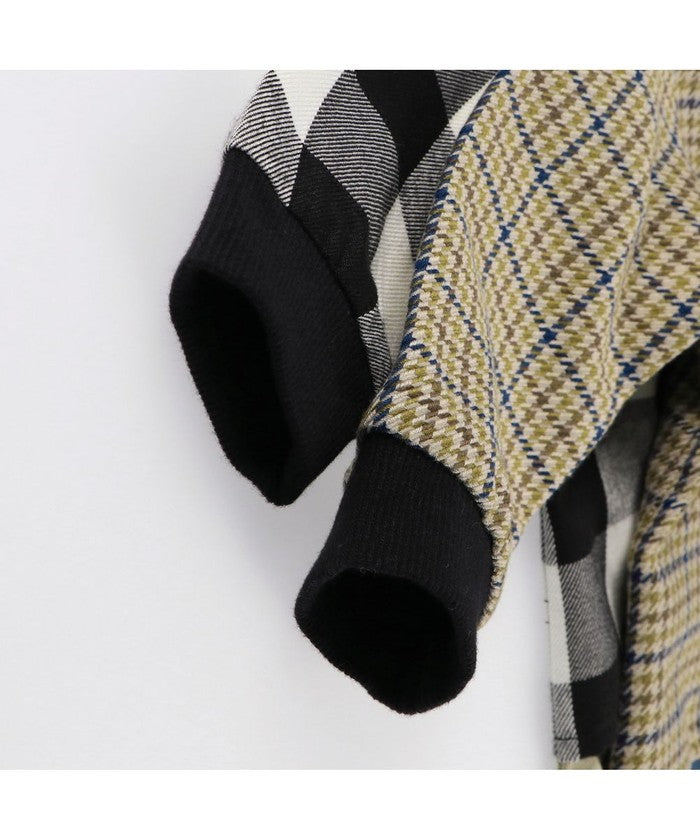 ブランシェス BRANSHES 20/ー天竺/先染めチェック柄 【お揃い】長袖CA