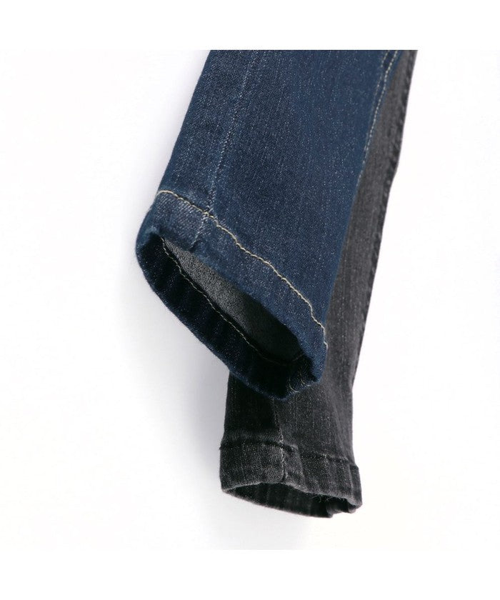 ブランシェス BRANSHES プレミアムストレッチデニム 【フィットストレート/プレミアムストレッチ】デニムパンツ