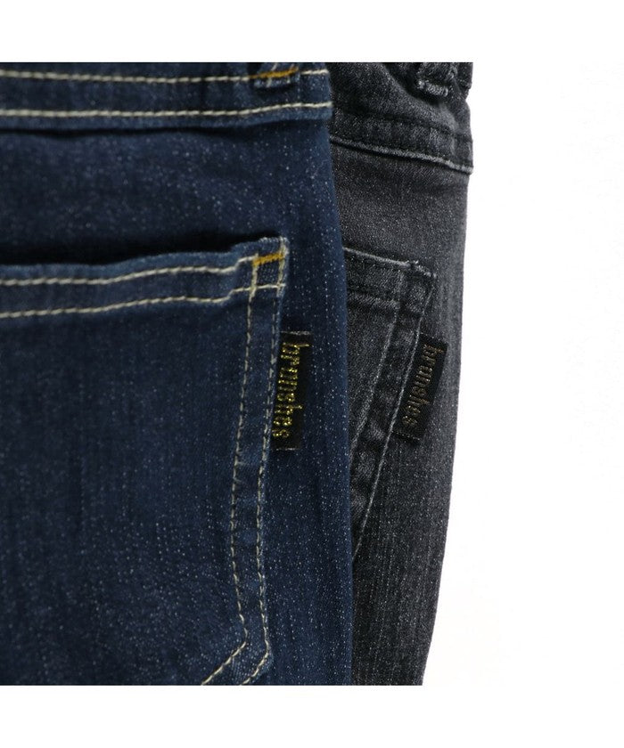 ブランシェス BRANSHES プレミアムストレッチデニム 【フィットストレート/プレミアムストレッチ】デニムパンツ