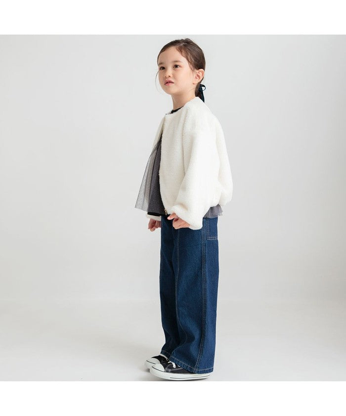 ブランシェス BRANSHES フェイクファージャケット