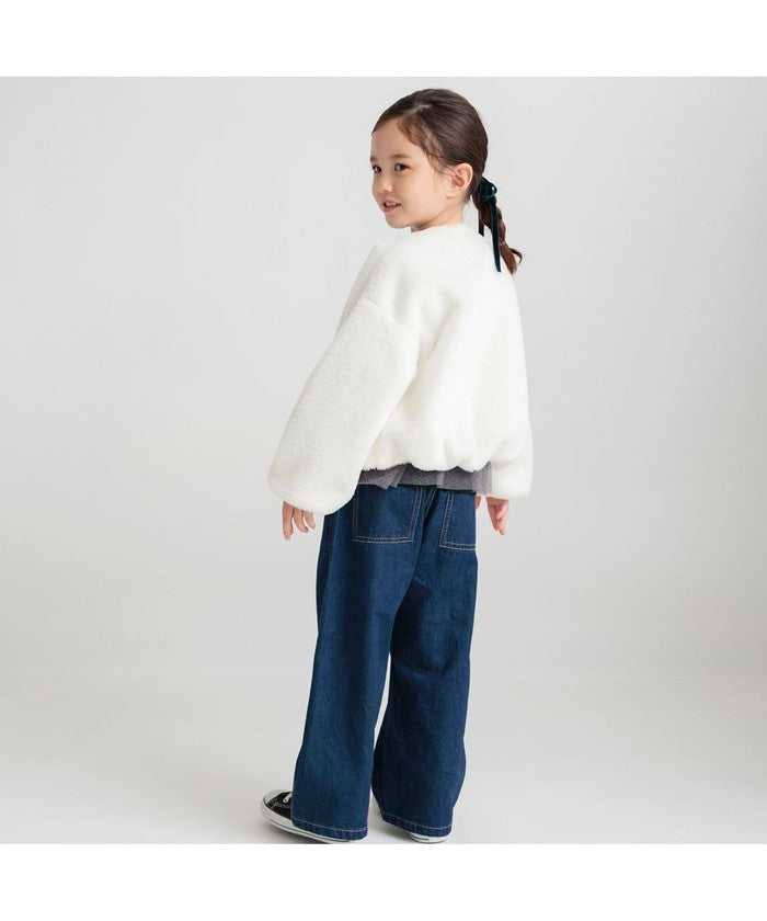 ブランシェス BRANSHES フェイクファージャケット