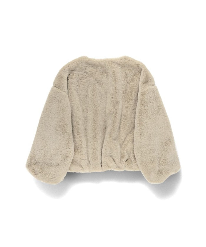 ブランシェス BRANSHES フェイクファージャケット