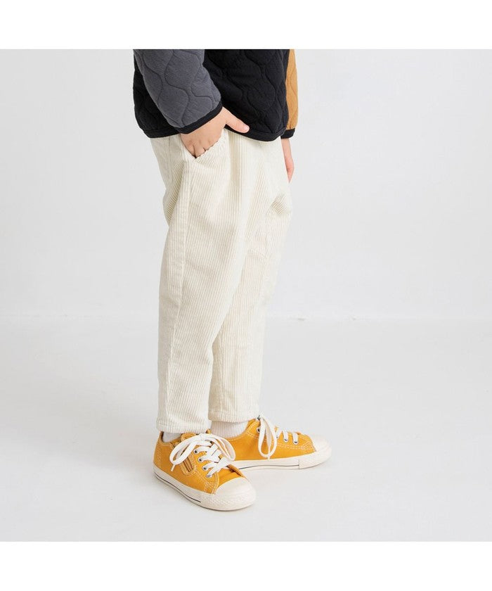 ブランシェス BRANSHES 【ガーデナー】コーデュロイテーパードパンツ