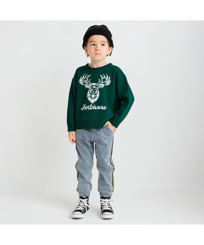 ブランシェス BRANSHES 【マシンウォッシャブル】アニマルアソートニット