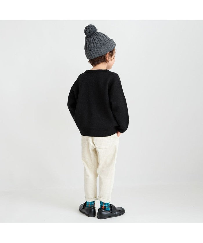 ブランシェス BRANSHES 【マシンウォッシャブル】アニマルアソートニット