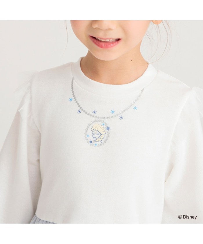 布蘭西斯 BRANSHES 【DisneyCollection/迪士尼系列】內刷毛薄紗拼接連衣裙