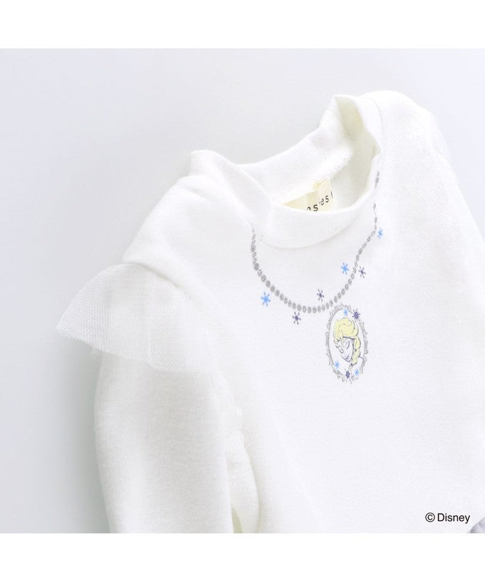 布蘭西斯 BRANSHES 【DisneyCollection/迪士尼系列】內刷毛薄紗拼接連衣裙