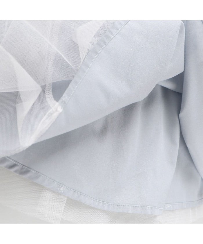 布蘭西斯 BRANSHES 【DisneyCollection/迪士尼系列】內刷毛薄紗拼接連衣裙