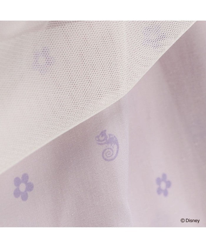 布蘭西斯 BRANSHES 【DisneyCollection/迪士尼系列】內刷毛薄紗拼接連衣裙