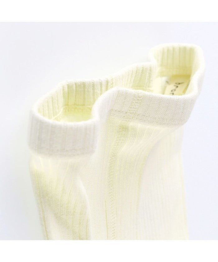 ブランシェス branshes リブスパッツ (アイボリー) アイボリー