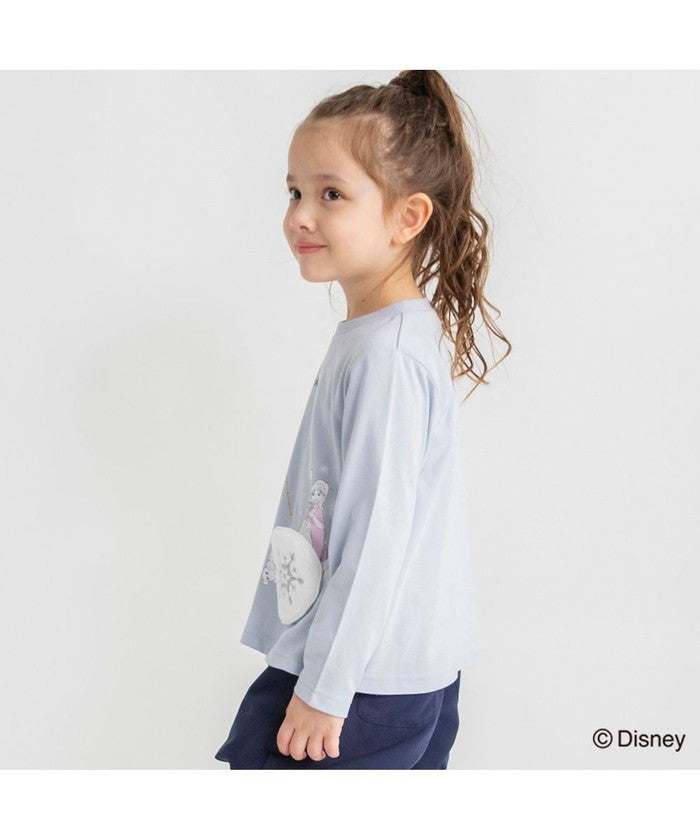 ブランシェス branshes 【DisneyCollection/ディズニーコレクション】ポシェット風長袖Tシャツ (アイボリー) アイボリー