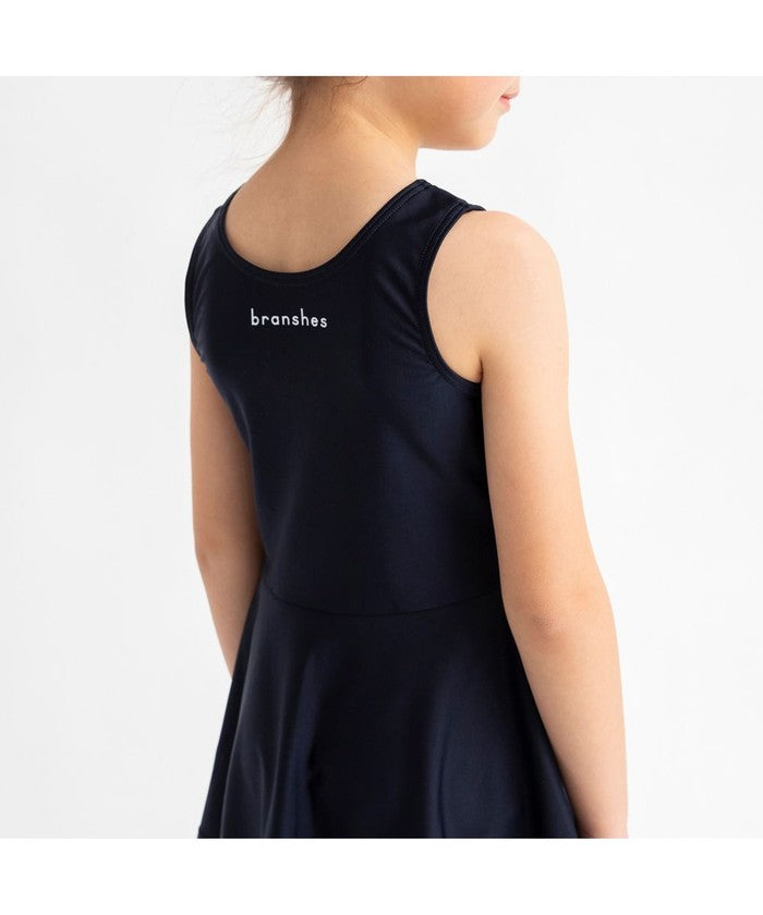 ブランシェス branshes 【スクール水着/SWIM】ワンピース 【返品不可商品】 (ネイビーブルー) ネイビーブルー