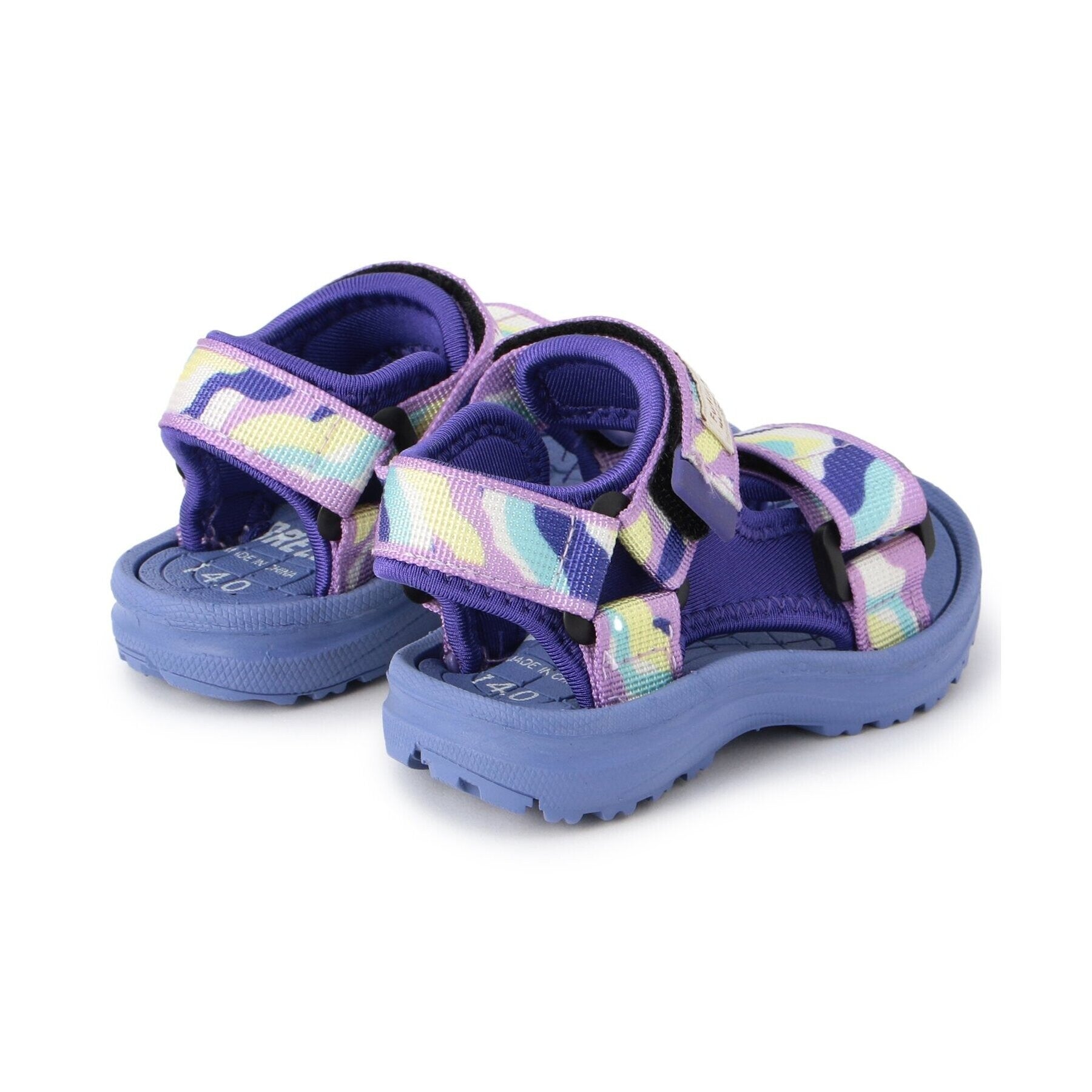 ブリーズ BREEZE アクティブテープサンダル (ブラック) ブラック