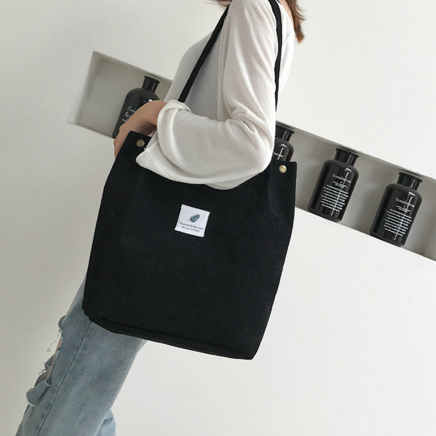 ベストストア Beststore レディースファッション通販バッグ トートバッグ レディースコーデュロイ ショルダーバッグかわいい/ おしゃれ/ 通学 /おすすめ / 大人気/人気/トートバック