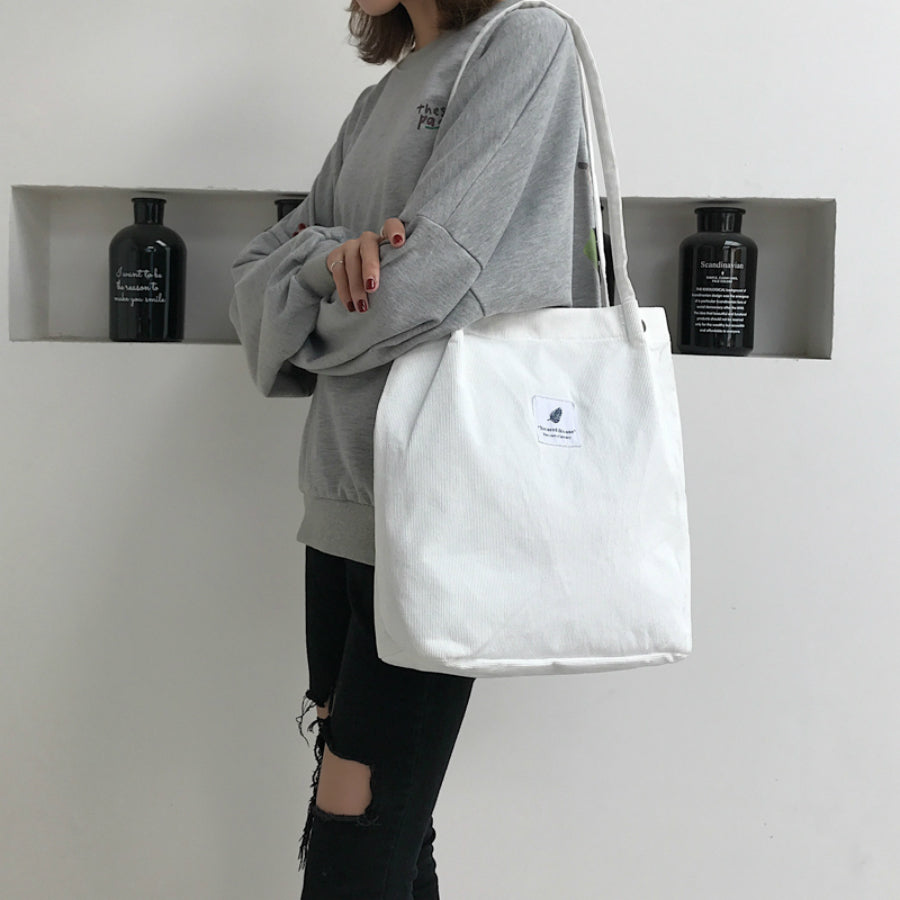 ベストストア Beststore レディースファッション通販バッグ トートバッグ レディースコーデュロイ ショルダーバッグかわいい/ おしゃれ/ 通学 /おすすめ / 大人気/人気/トートバック