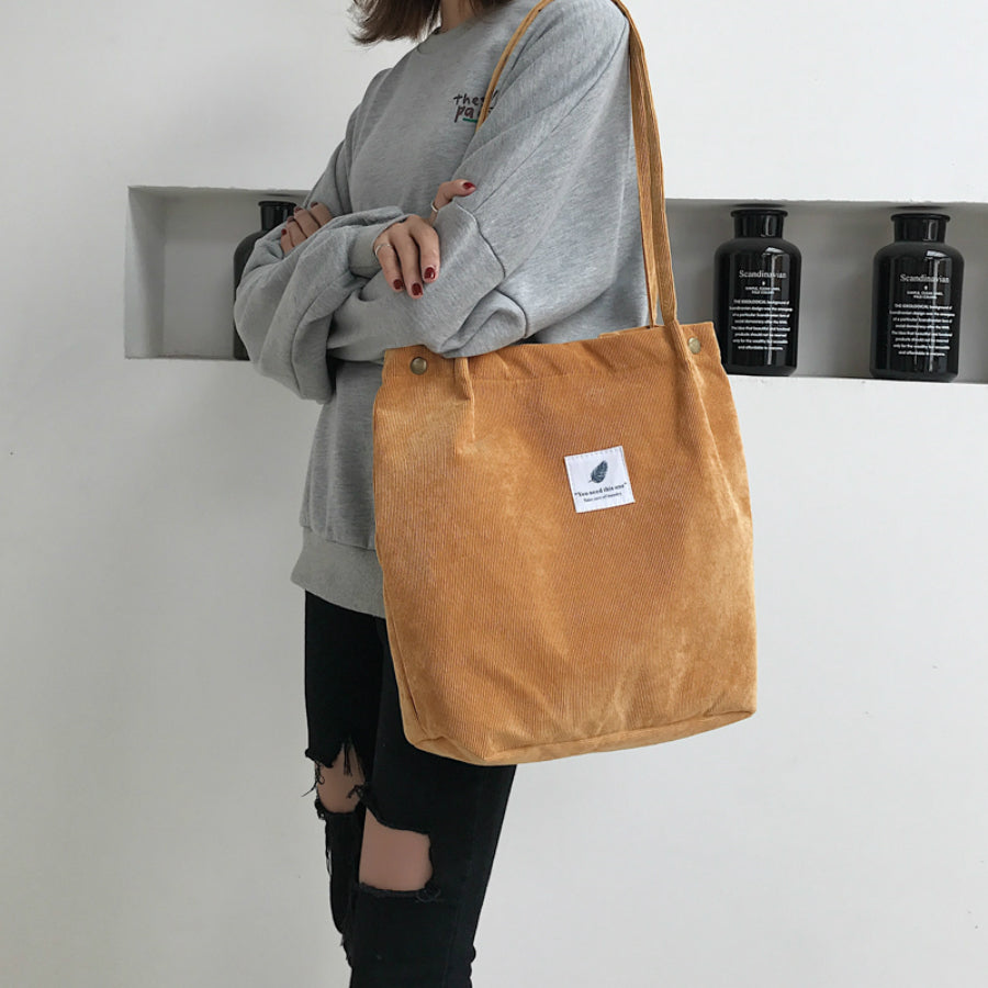 ベストストア Beststore レディースファッション通販バッグ トートバッグ レディースコーデュロイ ショルダーバッグかわいい/ おしゃれ/ 通学 /おすすめ / 大人気/人気/トートバック