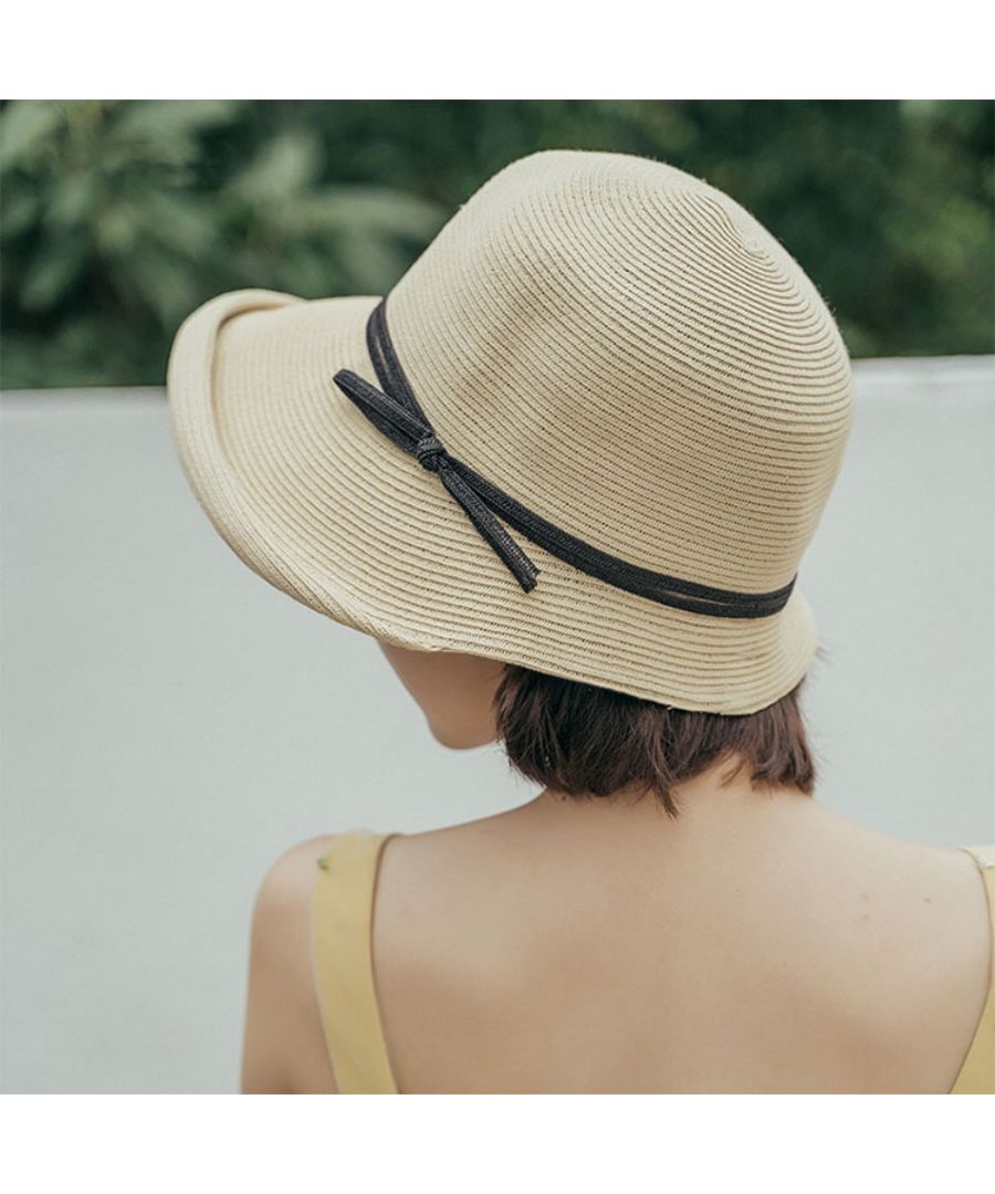 最佳商店 Beststore 麥稈帽 女士 可折疊 寬邊麥稈帽 uv防護 遮陽帽 遮陽帽 寬邊帽 草帽 帽子 可折疊帽子 時尚 大號