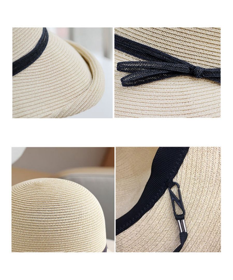 最佳商店 Beststore 麥稈帽 女士 可折疊 寬邊麥稈帽 uv防護 遮陽帽 遮陽帽 寬邊帽 草帽 帽子 可折疊帽子 時尚 大號
