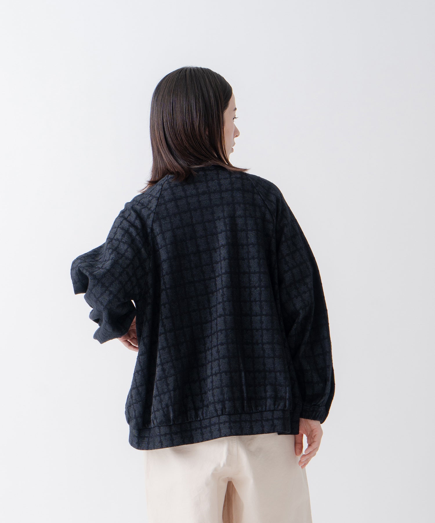 ケレン Kelen 「KELEN/ケレン」ジャカードノーカラージャケット (GREEN) GREEN