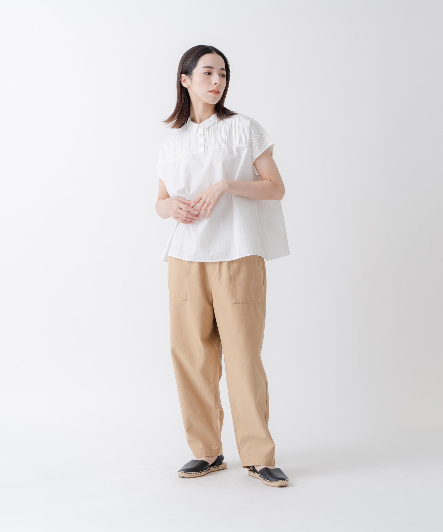 ケレン Kelen 「KELEN/ケレン」ピンタックドレス (YELLOW) YELLOW