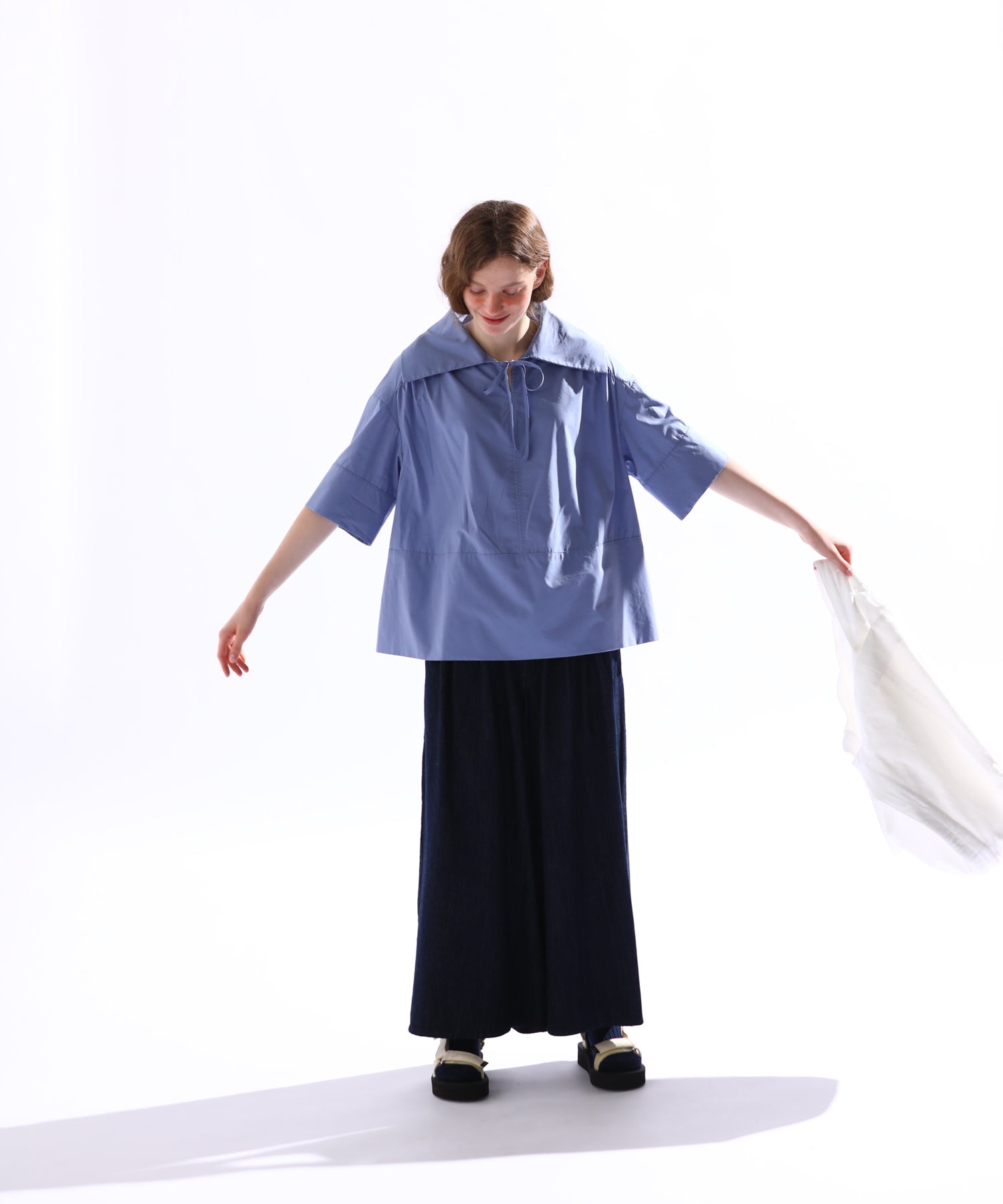 ケレン Kelen 「KELEN/ケレン」ワイドカラートップス (BEIGE) BEIGE