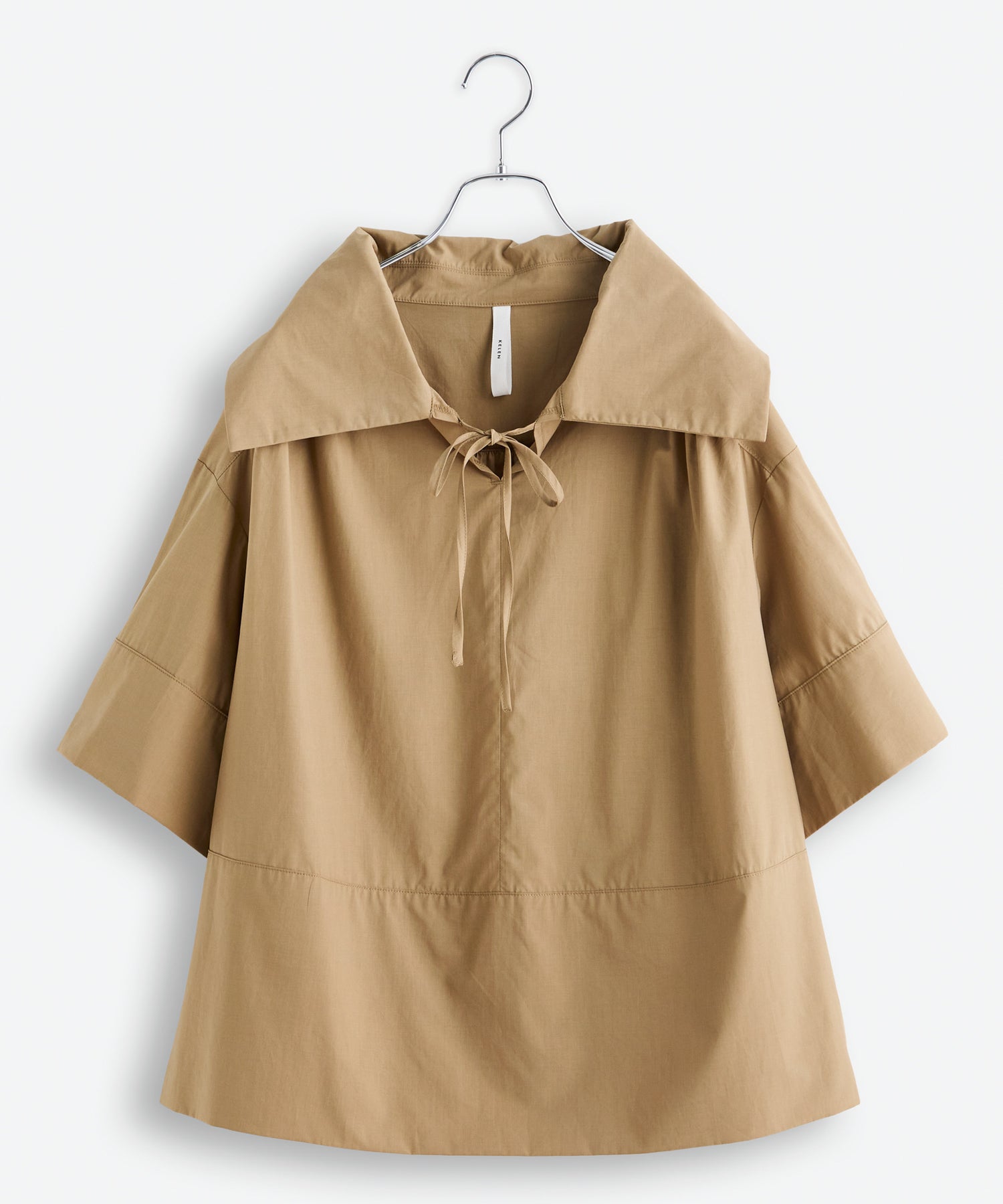 ケレン Kelen 「KELEN/ケレン」ワイドカラートップス (BEIGE) BEIGE