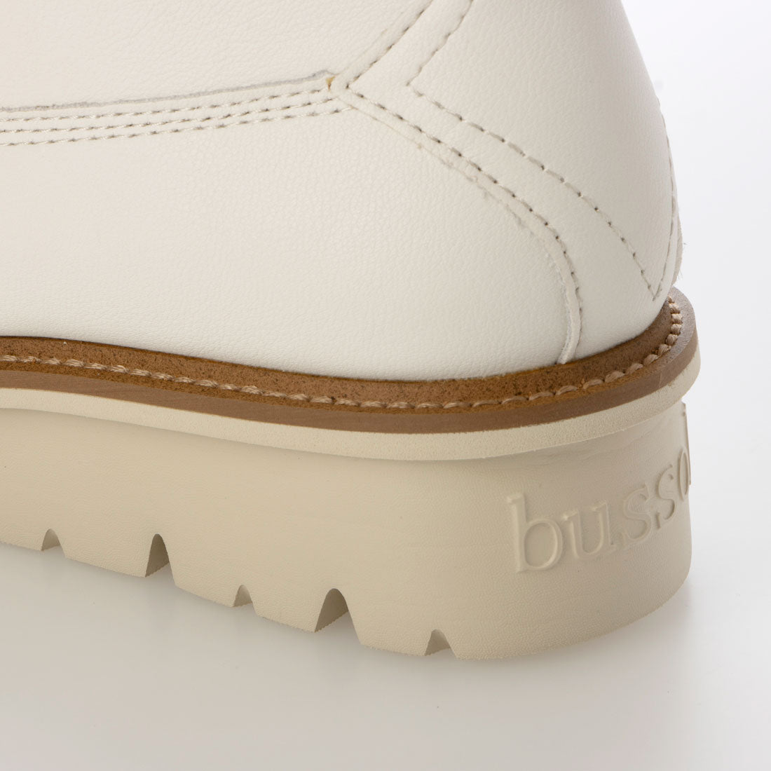 ブソラ bussola 撥水レザー レースアップブーツ