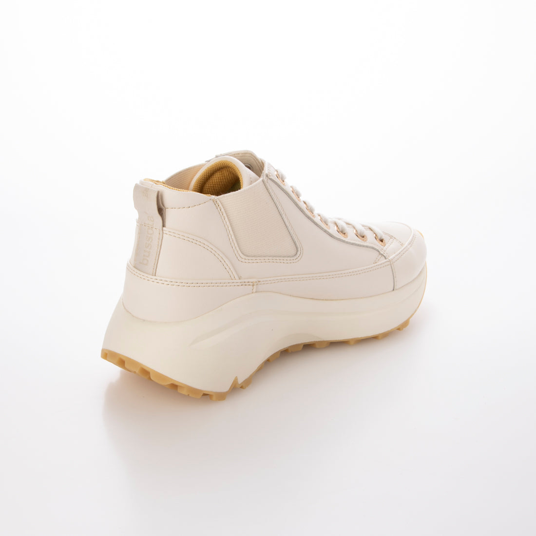 ブソラ bussola ブソラ ソフトカウレザー ダブルフィッティング ボリュームソールシューズ