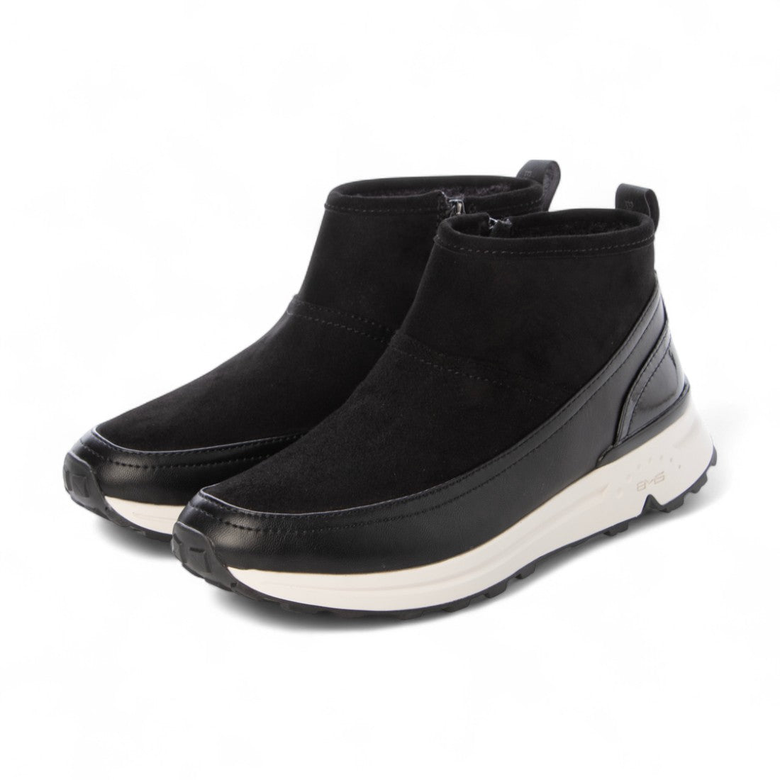 ブソラ bussola ブソラ本革ショットブーツ (Black) Black