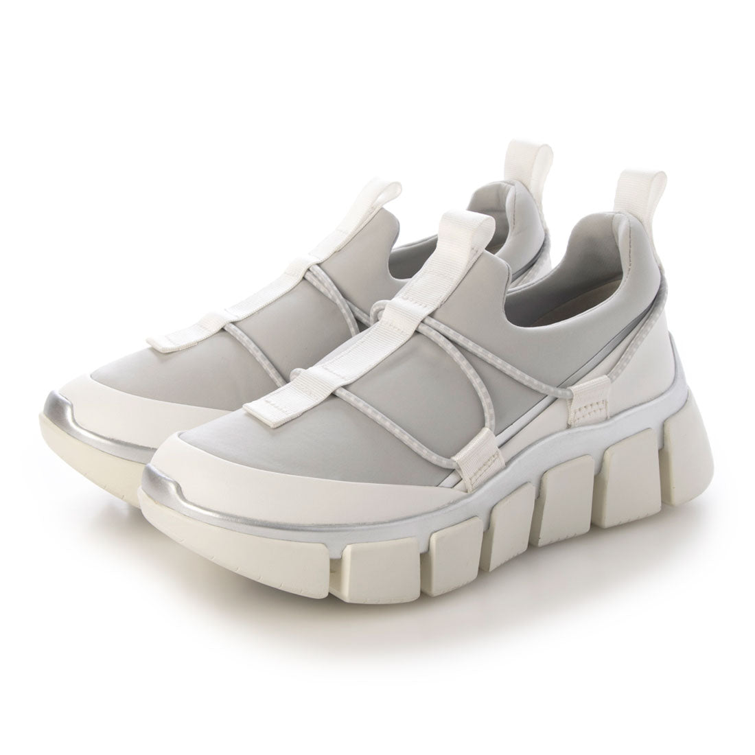 靴 BUSS bussola TORINO ultra-flexible sole leather accent slip-on sneakers