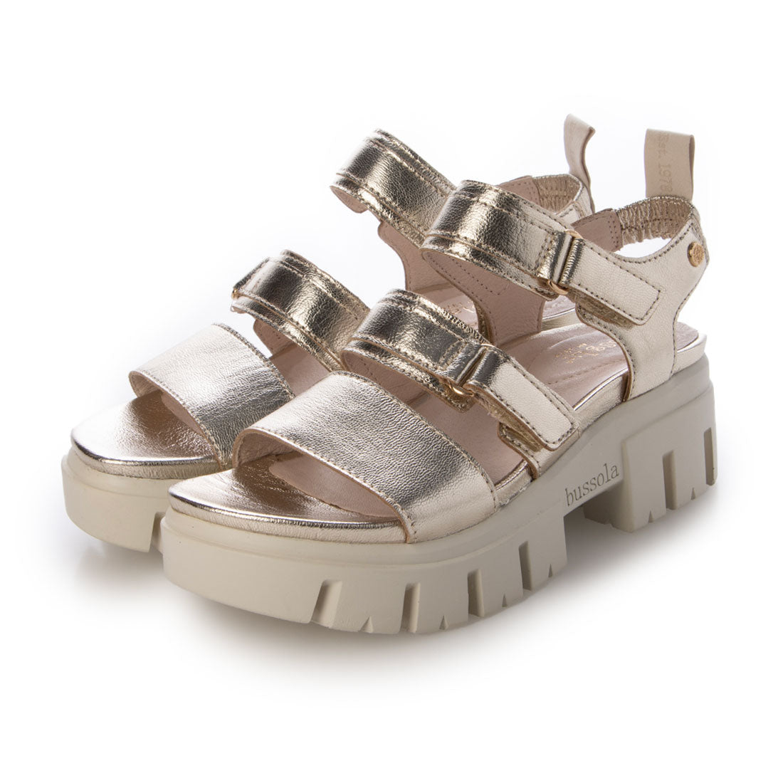 ブソラ bussola ブソラ 厚底軽量サンダル (GALAXY WHITE GOLD) GALAXY WHITE GOLD