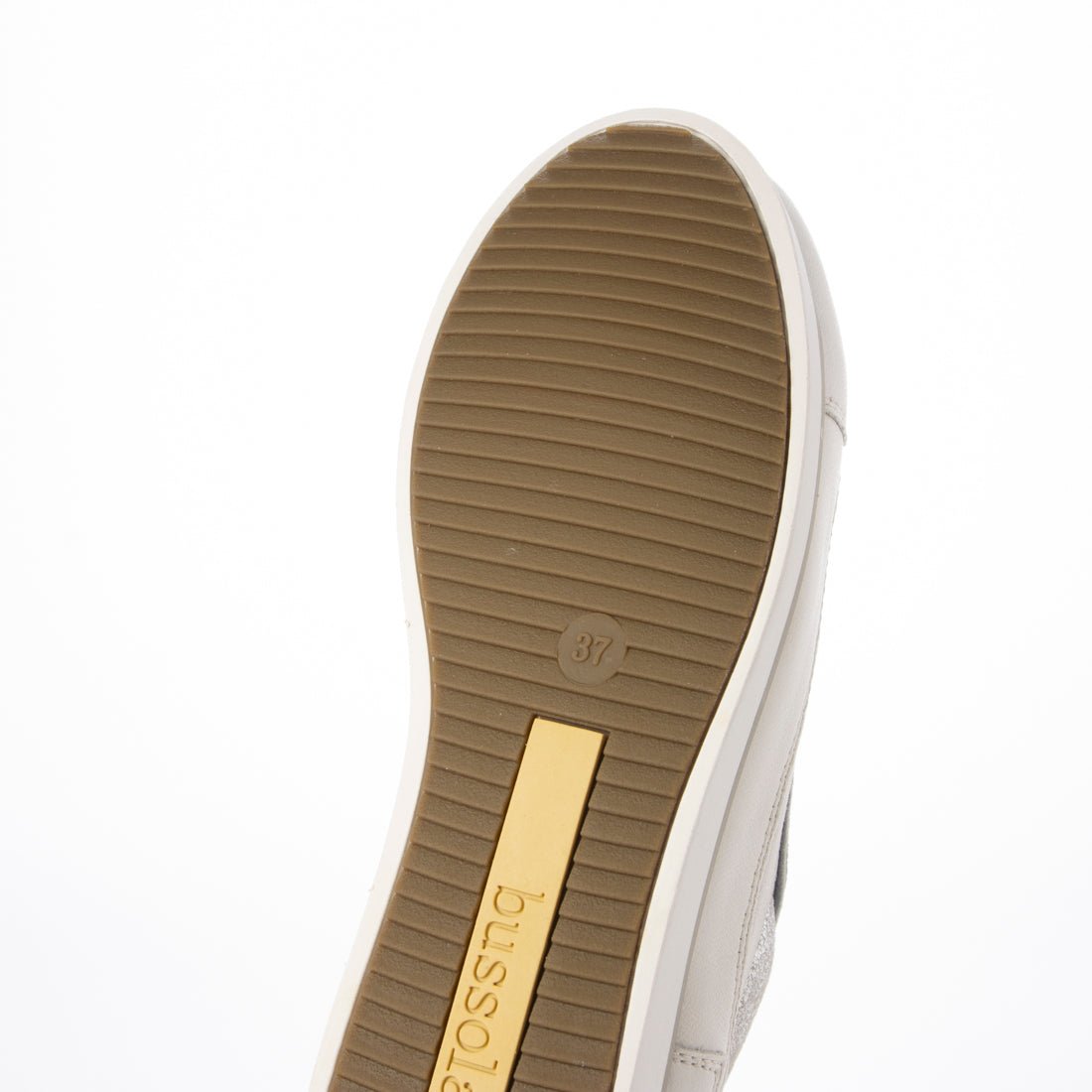 ブソラ bussola 撥水レースアップスニーカー (シルバー) シルバー